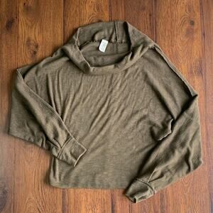 Free People funnel neck dolman top S We The Free